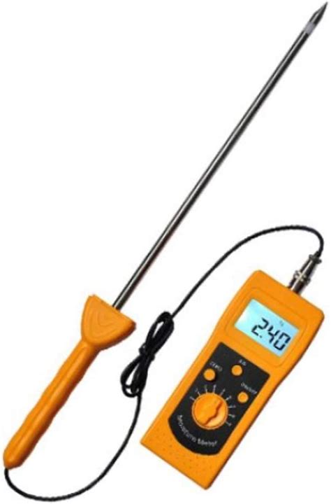 Calcium Carbonate Powder moisture meter|ZoiKoM Digital Moisture Meter for Calcium Carbonate Lime Powder.